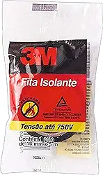 3M, Fita Isolante, 750V, 18mm x 5m, Preta