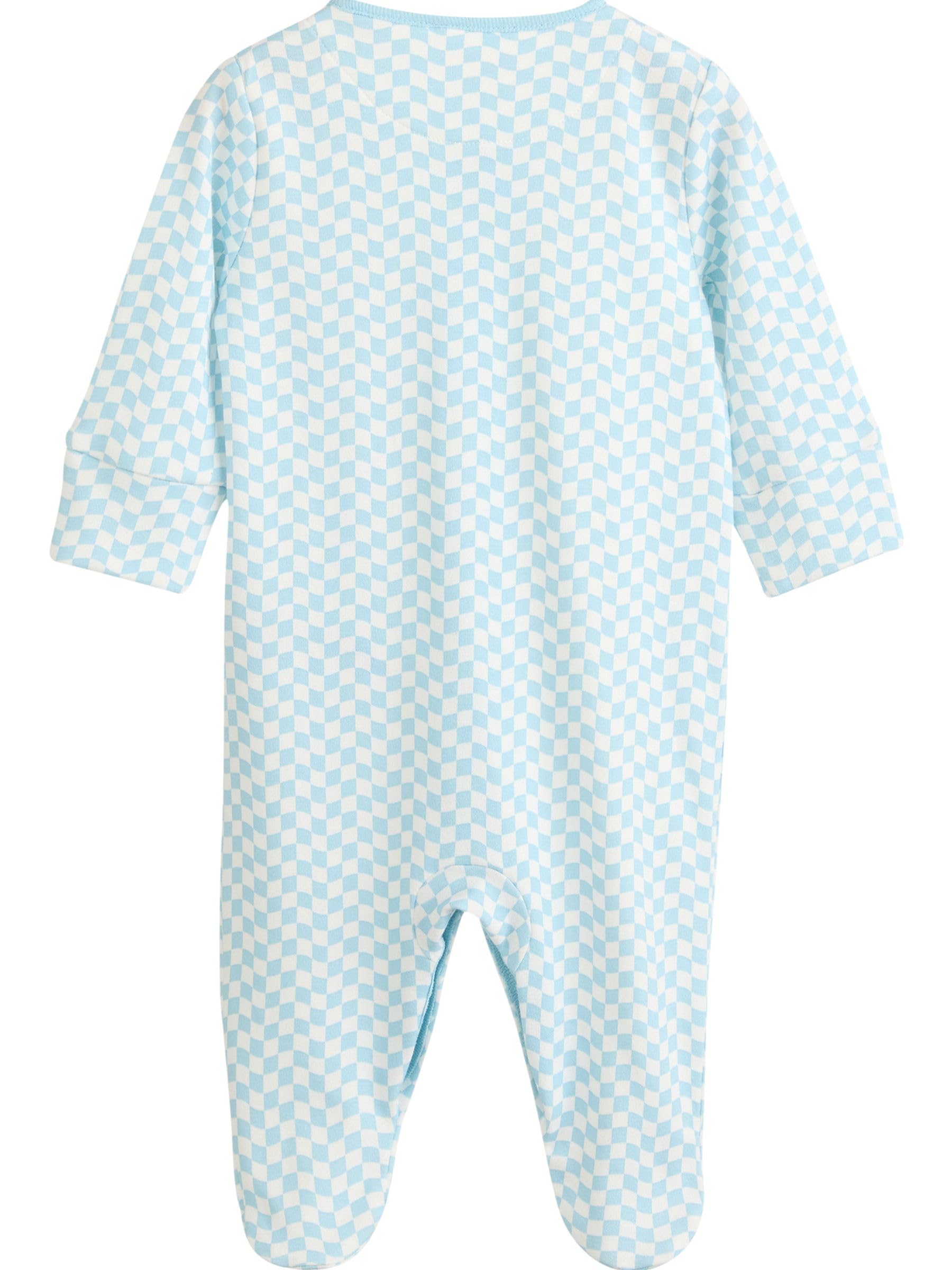 NEXT Bambini Cath Kidston - Confezione da 3 Tutine per Neonati in 100% Cotone con macchinine