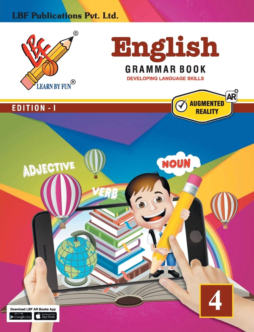 LBF English Grammar Book Class 4 : Mr. Purshottam Agarwal: Amazon.in: Books