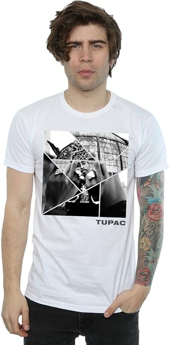 Absolute Cult 2Pac Men's Broken Up T 