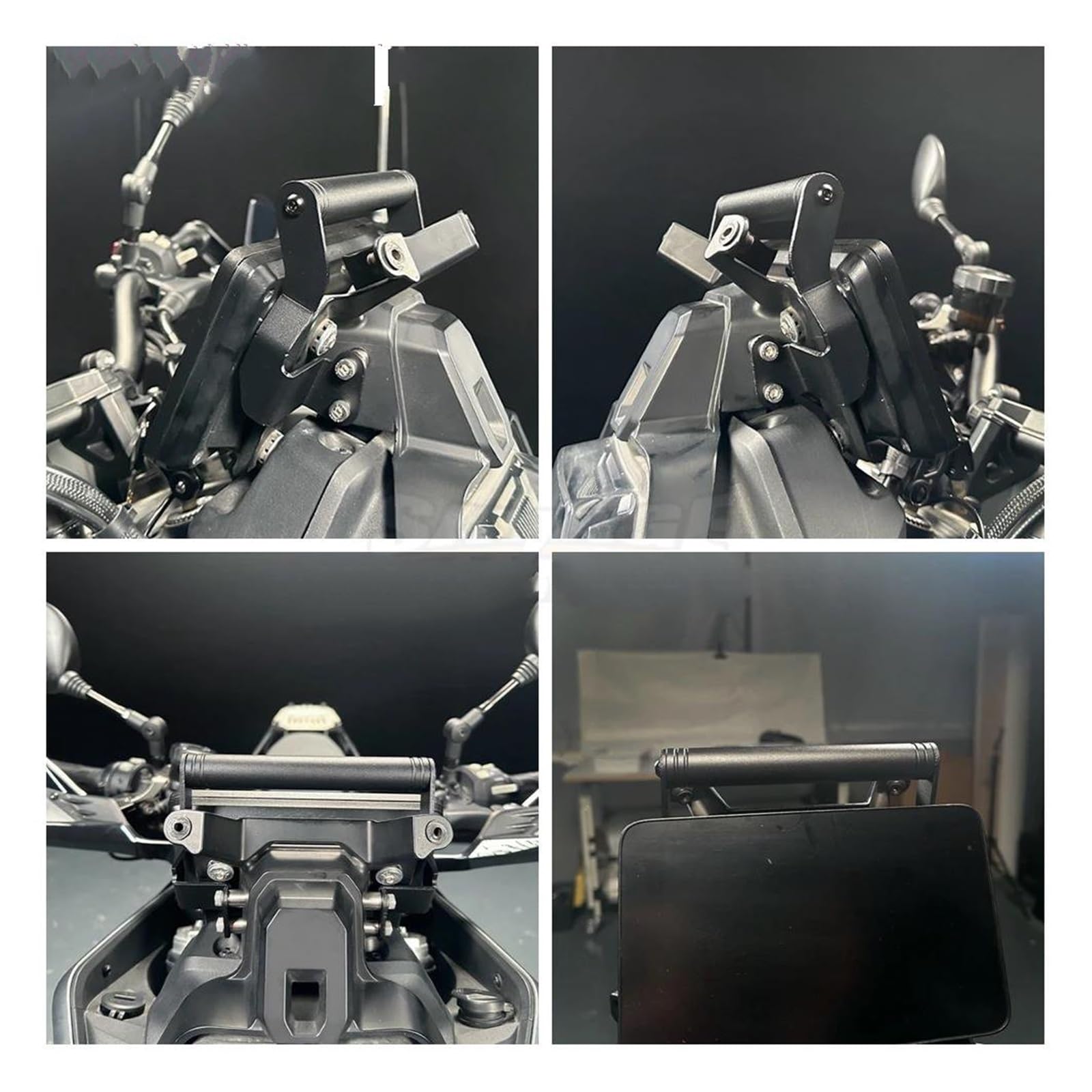 GPS Motocicleta Soporte Soporte Vibración para Estabilizador Tablero para SRT600 2024 Accesorios para Motocicleta Soporte para Teléfono Celular Y Navegación GPS Soporte Navegación