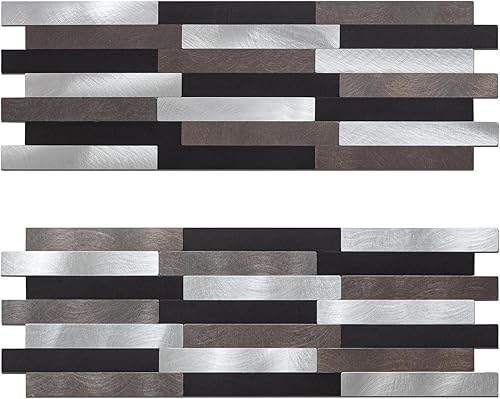 Midcard 24 hojas de azulejos de pared de PVC para salpicaduras, para salpicaduras de cocina