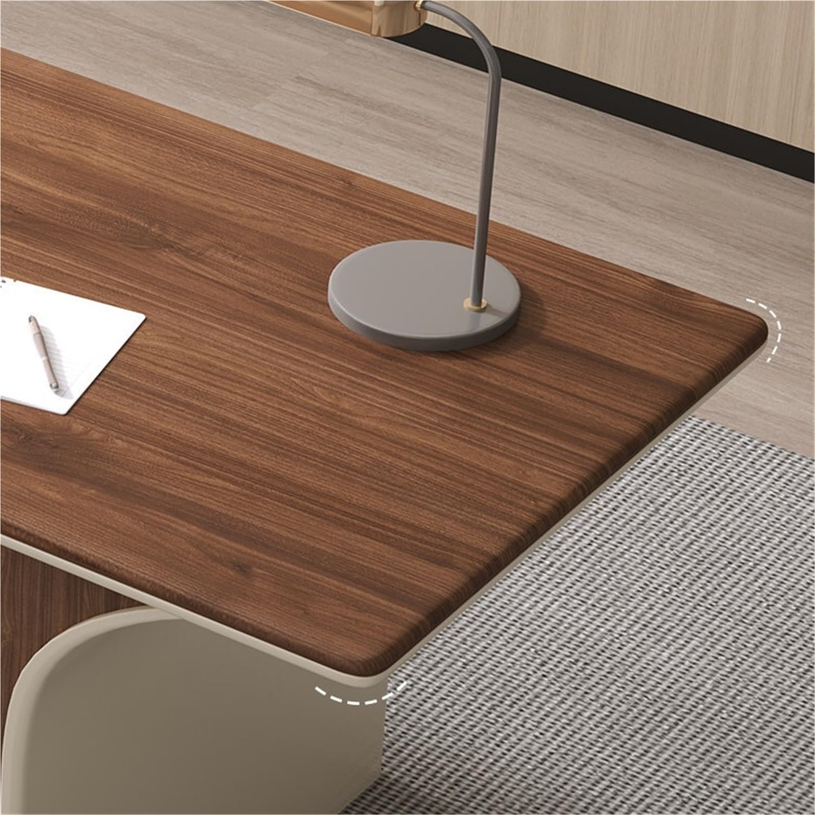 Scrivania per PC Tavolo da studio for scrittura su computer con cassetti