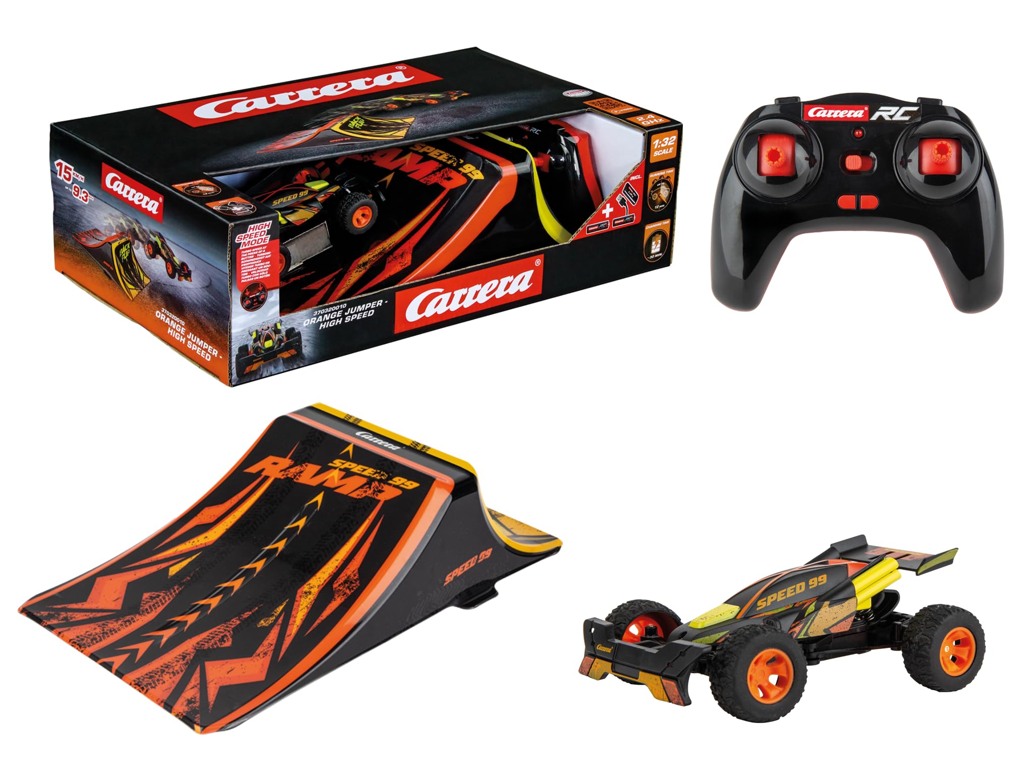 Carrera RC 2.4GHz Orange Jumper - High Speed