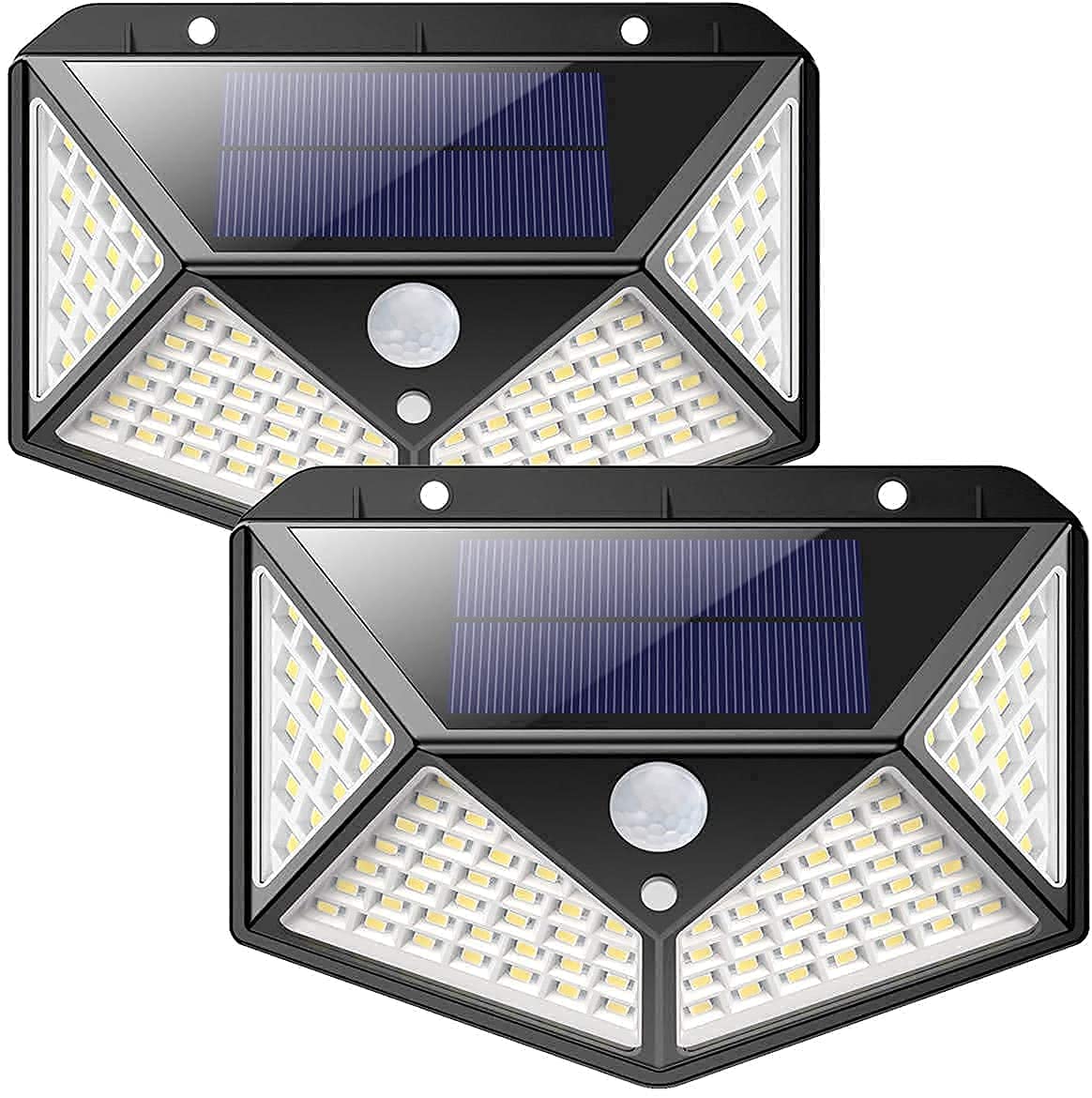 smit fashion Solar Lights for Garden 100 LED Motion Sensor Security Lamp for Home,Outdoors Pathways | Bright Solar Wireless Security Motion Sensor 100 Led Night Light (100 LED) (2) (B098BNB3RY) Amazon Price History, Amazon Price Tracker