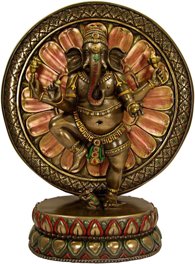 Cast Bronze Dancing Ganesh Statue