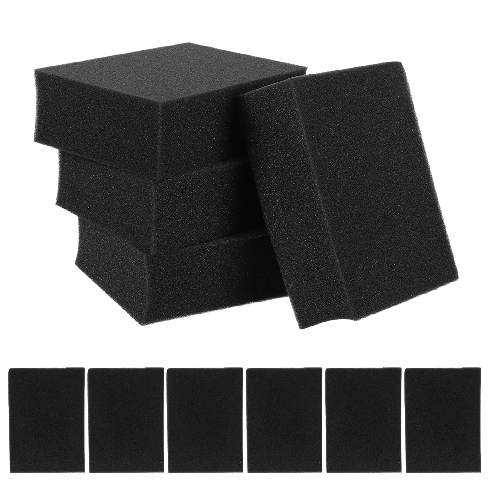 Protector seguro para agujas de fieltrar que evita roturas con su espuma rectangular de 10 piezas
