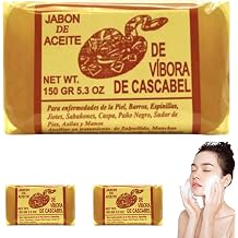 2Pcs Rattlesnake Soap Oil Soap, Face & Body Cleansing Bar Brightens Skin and Reduces Pigmentation Suitable for All Skin Types, 150g