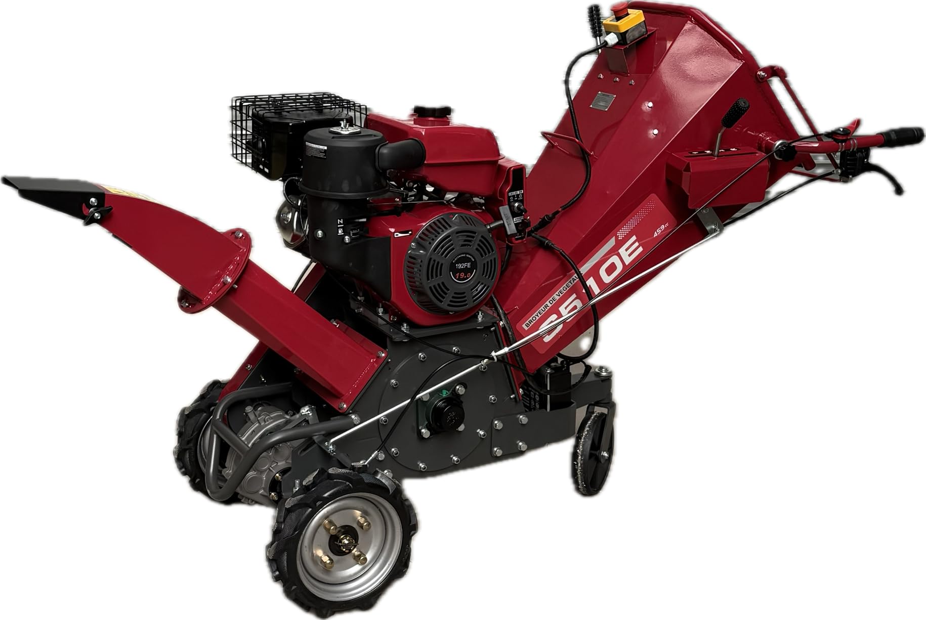ELECTROPOWER - broyeur de Branche Auto-​tracté - 100mm en Bois Vert - 60mm en Bois Sec -​EXCLUSIVITE