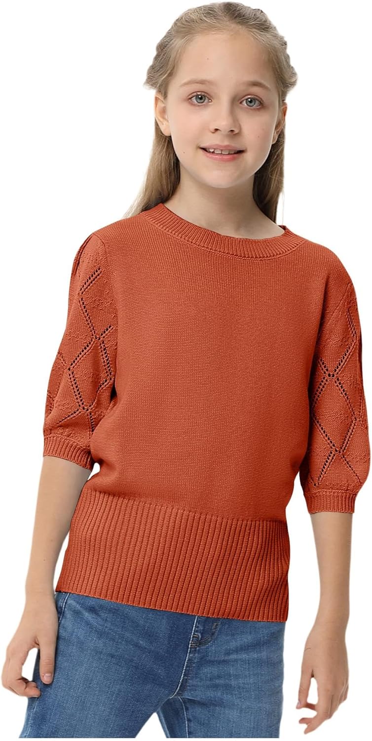 Murmurey Kids' Puff Sleeve Sweater (Size: 5-6Y)