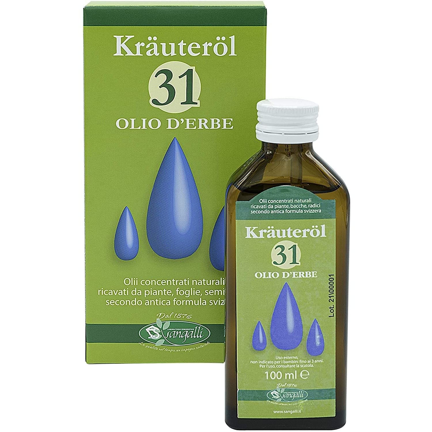 OIL 31 KRAUTEROL 100 ml Sangalli