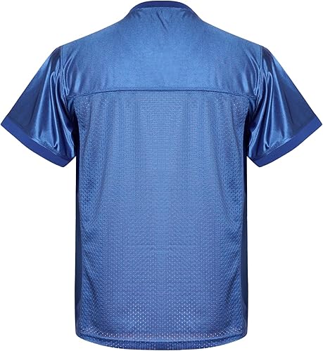 Miniatura 2 de Camiseta de fútbol americano para jóvenes, camiseta deportiva en blanco para niños