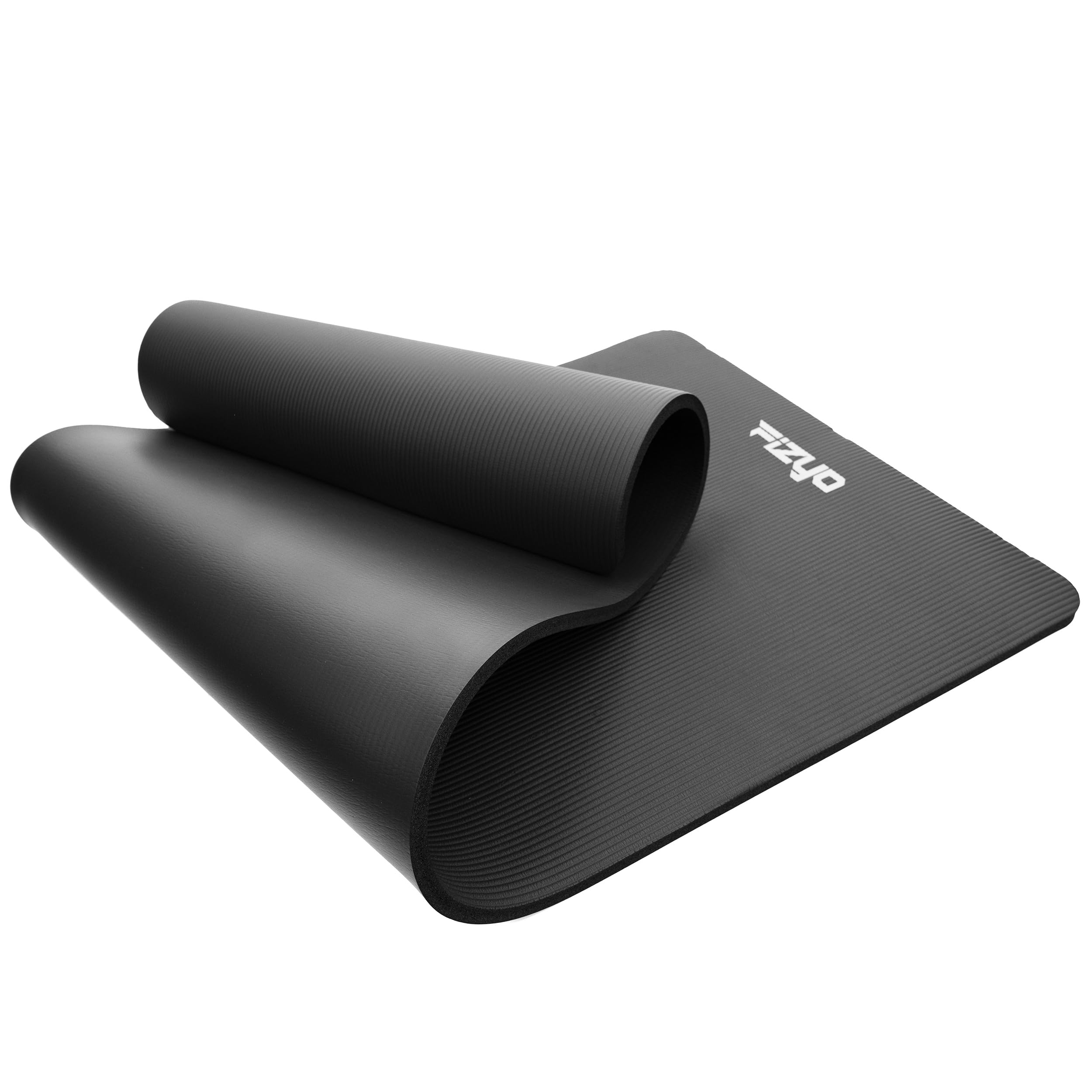 Fizyo Esterilla de Yoga Gruesa Antideslizante NBR – Colchoneta para Pilates, Gimnasio y Fitness, Caucho Sintético Resistente para Entrenamiento, Ejercicio y Relajación, 190 x 60 cm