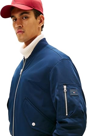 Tommy Hilfiger Men's Authentic Zip Bomber Jacket