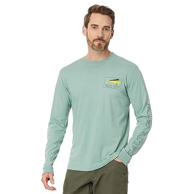 Salty Crew Golden Mahi Premium Long Sleeve T Shirts Men