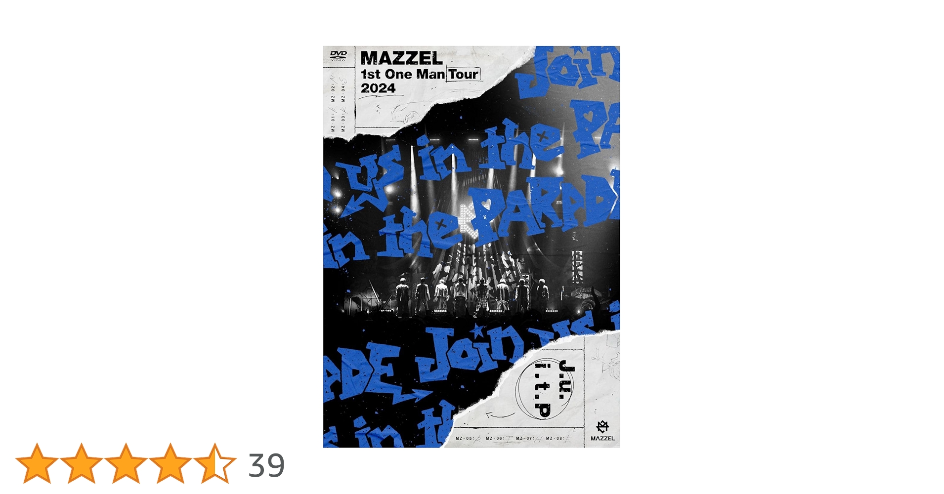 【MAZZEL】1st One Man Tour 2024 ポスター付き MAZZEL 初のライブ ブルーレイ＆DVD『MAZZEL 1st One Man Tour