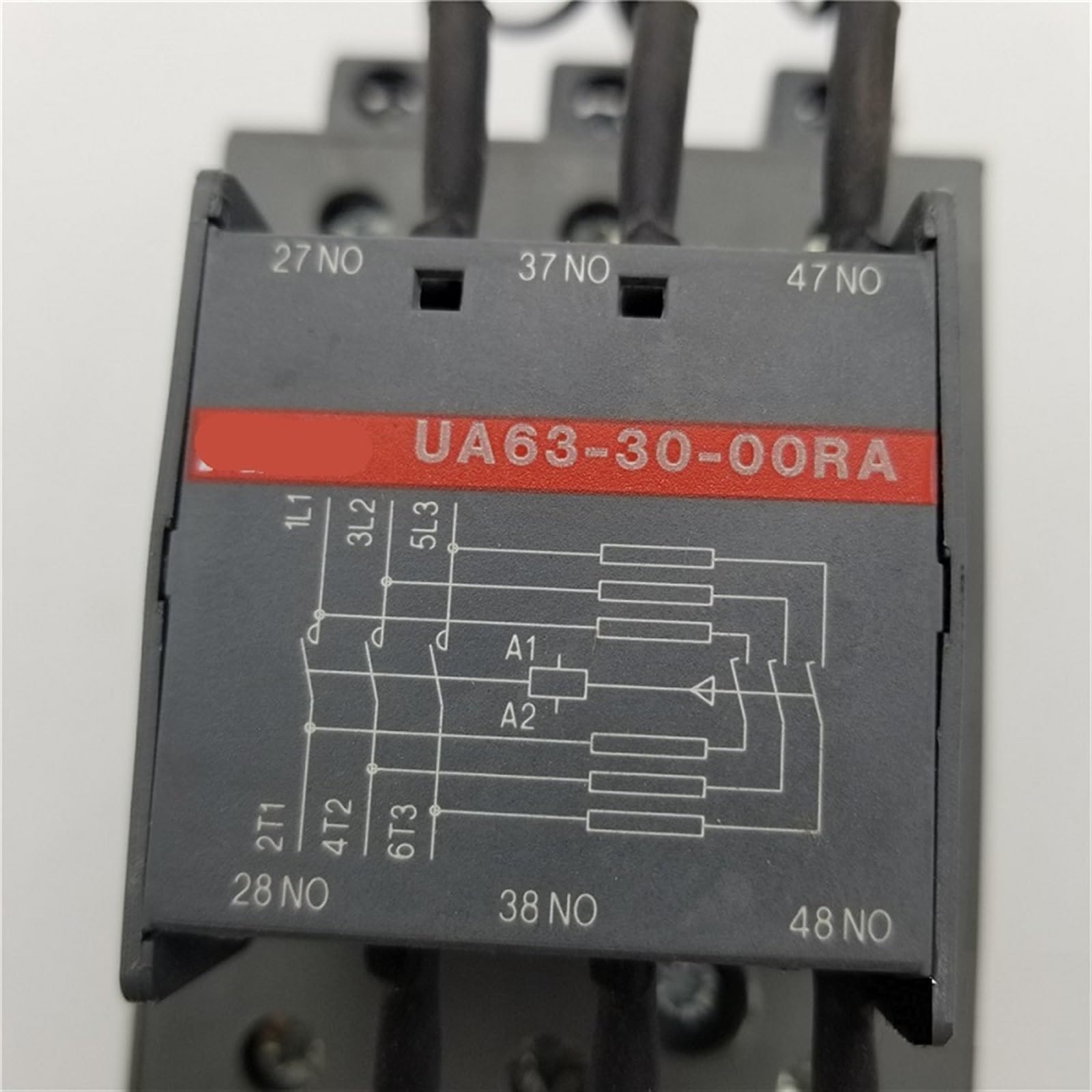 HUUOQIWY UA63-30-00RA 3-Pole Contactors for Capacitor Switching UA63-30-00RA 1Pcs(220V AC)