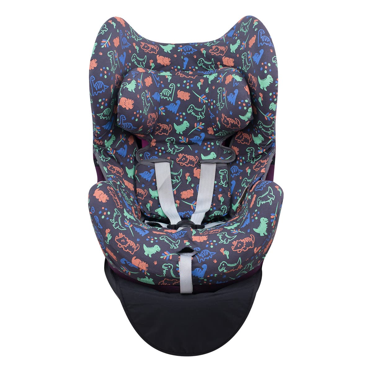 JYOKO KIDS Funda de Algodón para silla de coche Compatible con Cybex Sirona (G I-Size, M2 I-Size, GB Vaya I-Size, PICNIC VICHY) — view 7