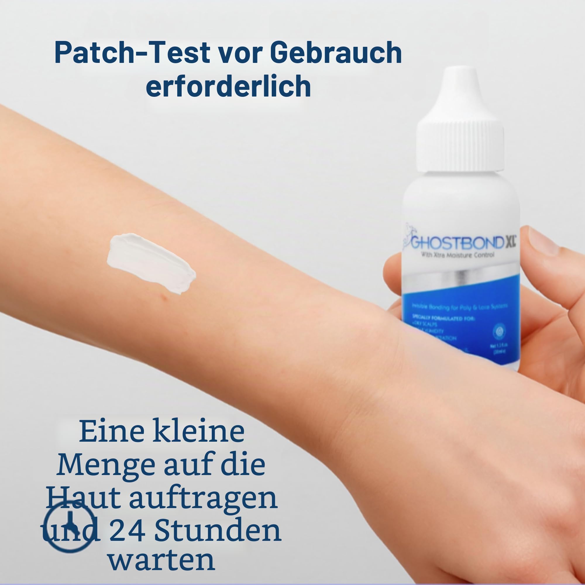 Professional Hair Labs Ghost Bond Haarkleber Perückenkleber XL, 38 ml weiß