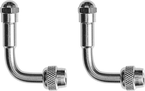 Pacific Dualies 18090 extensión del vástago de válvula de 90 grados - 2 unidades