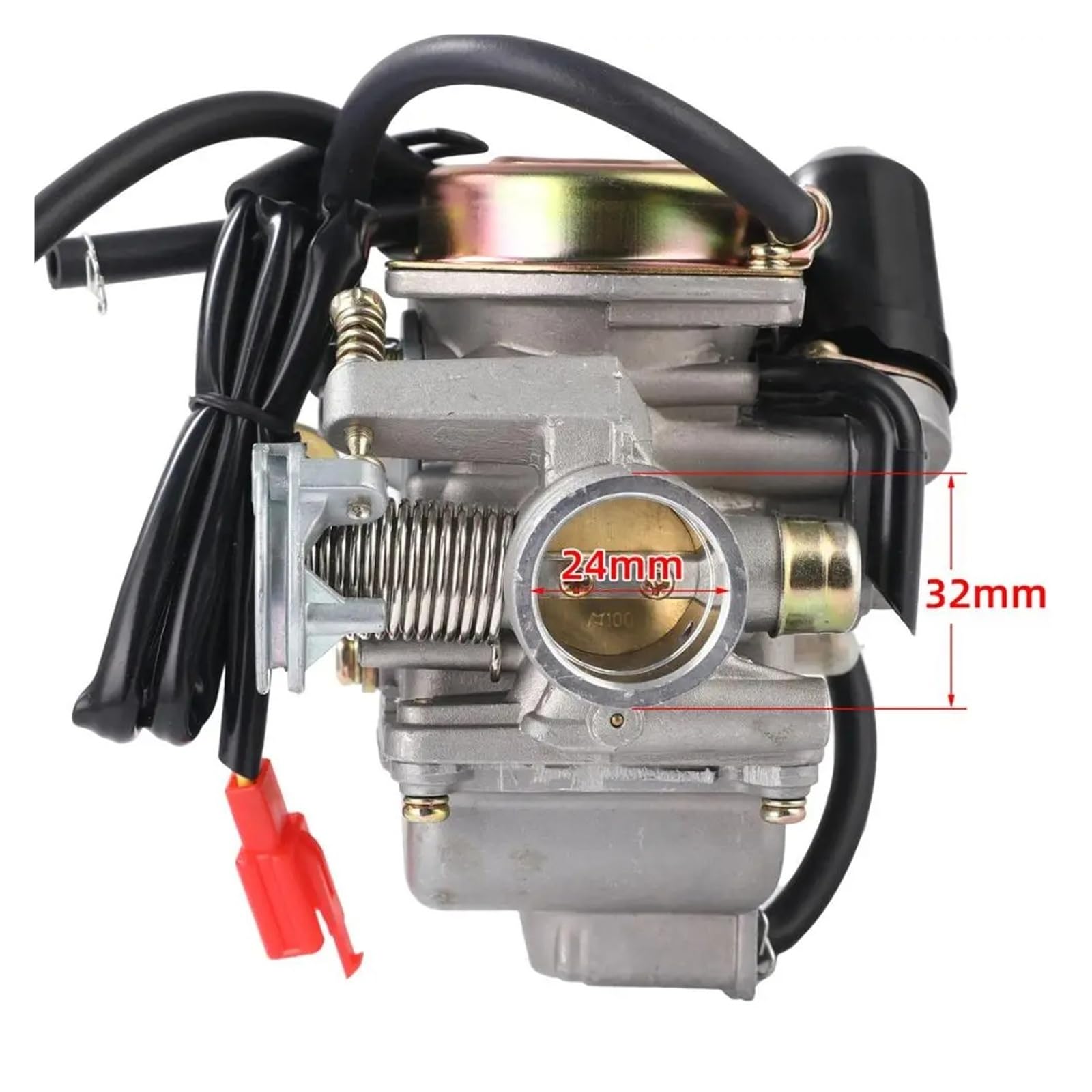 Motorrad GY6 125cc 150cc PD24J Kraftstoff Carb ATV Kart Roller Power Jet Motocross Teile Vergaser Vergaser Carburetor