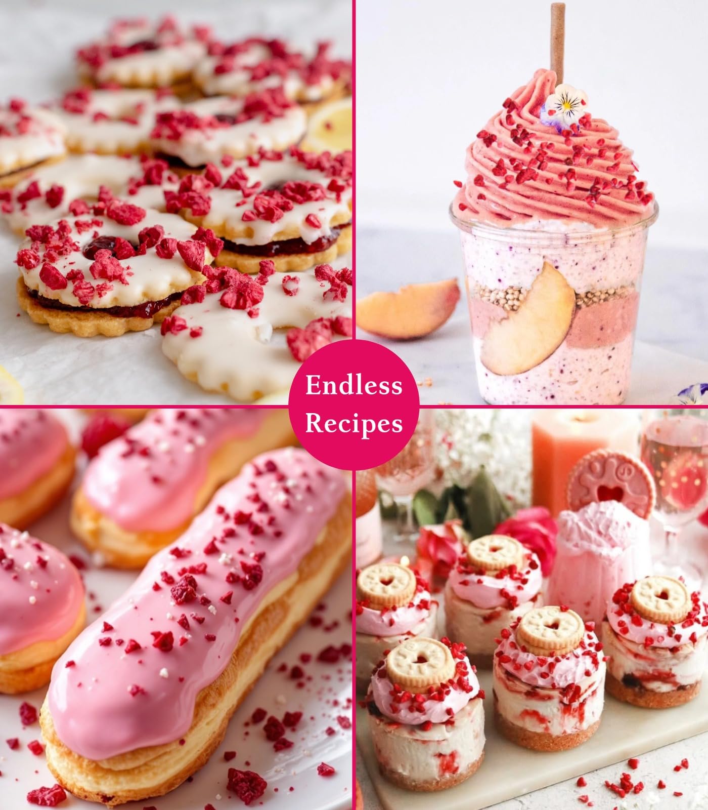 Premium Freeze Dried Raspberry Pieces - 35g (1.2 oz) Dried Berry | No Added Sugar | Crunchy Tart Topping for Yogurt, Snacks, Baking & Smoothies | Resealable Pouch