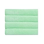 Bathla Spic & Span Multi Purpose Micro Fiber Cleaning Cloth – 340 GSM: 40cmx40cm (Pack of 4 – Light Green)