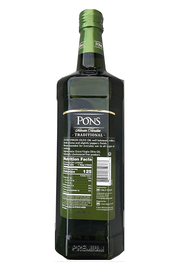 Aceite de Oliva Extra Virgen Pons 1 L miniatura 2