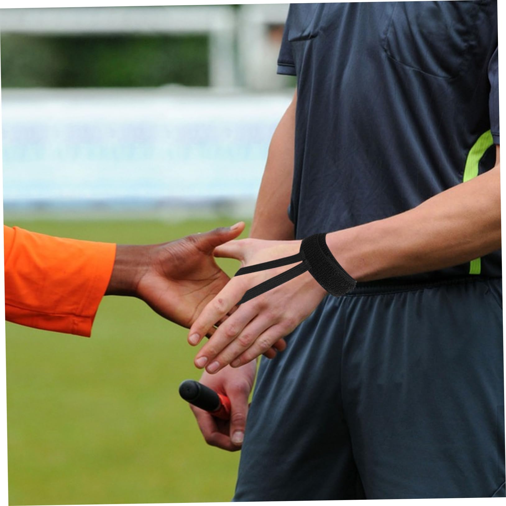 Garneck 5pcs Football Referee Gear Wristband Durable and Comfortable Referee Accessories for Soccer Matches Essential Gear for Officials