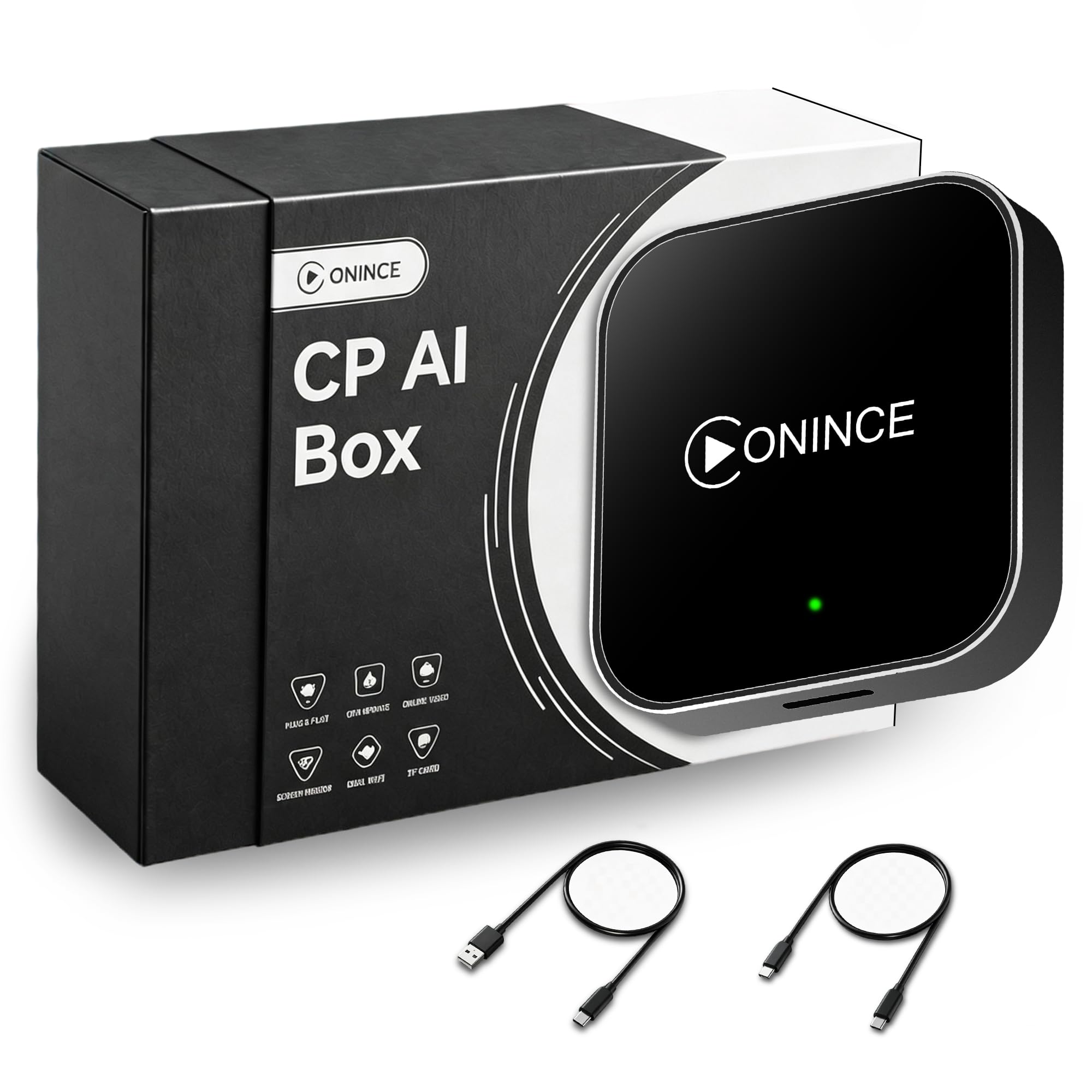 CarPlay Ai Box 2025新型 YouTube Netflix Amazon.co.jp: ONINCE CarPlay Ai Box 2025新型・YouTube/Netflix