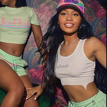 Caresha Please Rhinestone Please Crop T-Shirt - Medium White at