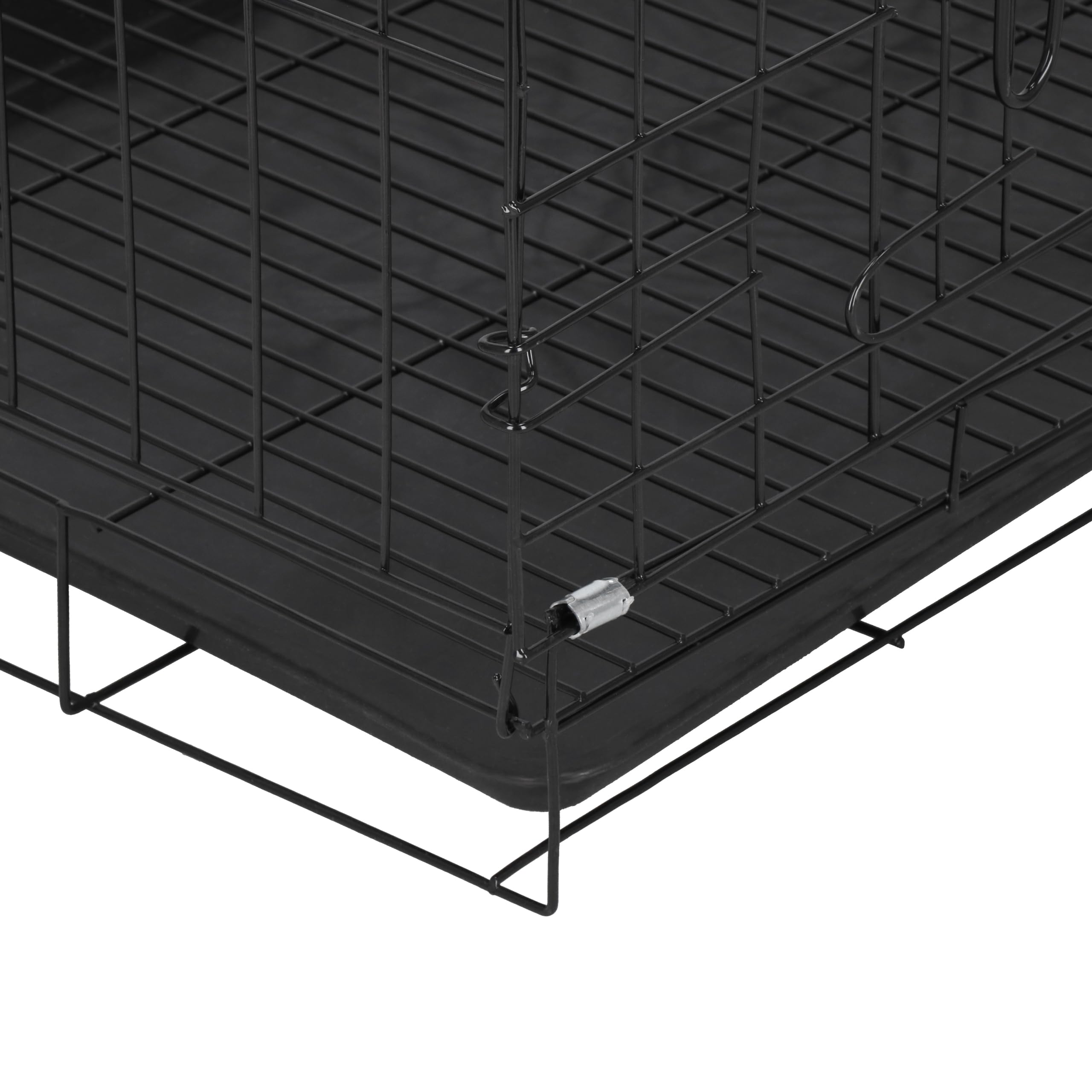 SPRINGOS Gitterkäfig Gitterbox Bodenwanne Zwei Türen 60 x 50 x 42 cm