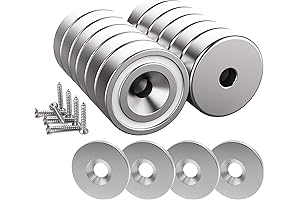 Magnetpro 12 Pcs Ruby Magnets (25 LB Force)