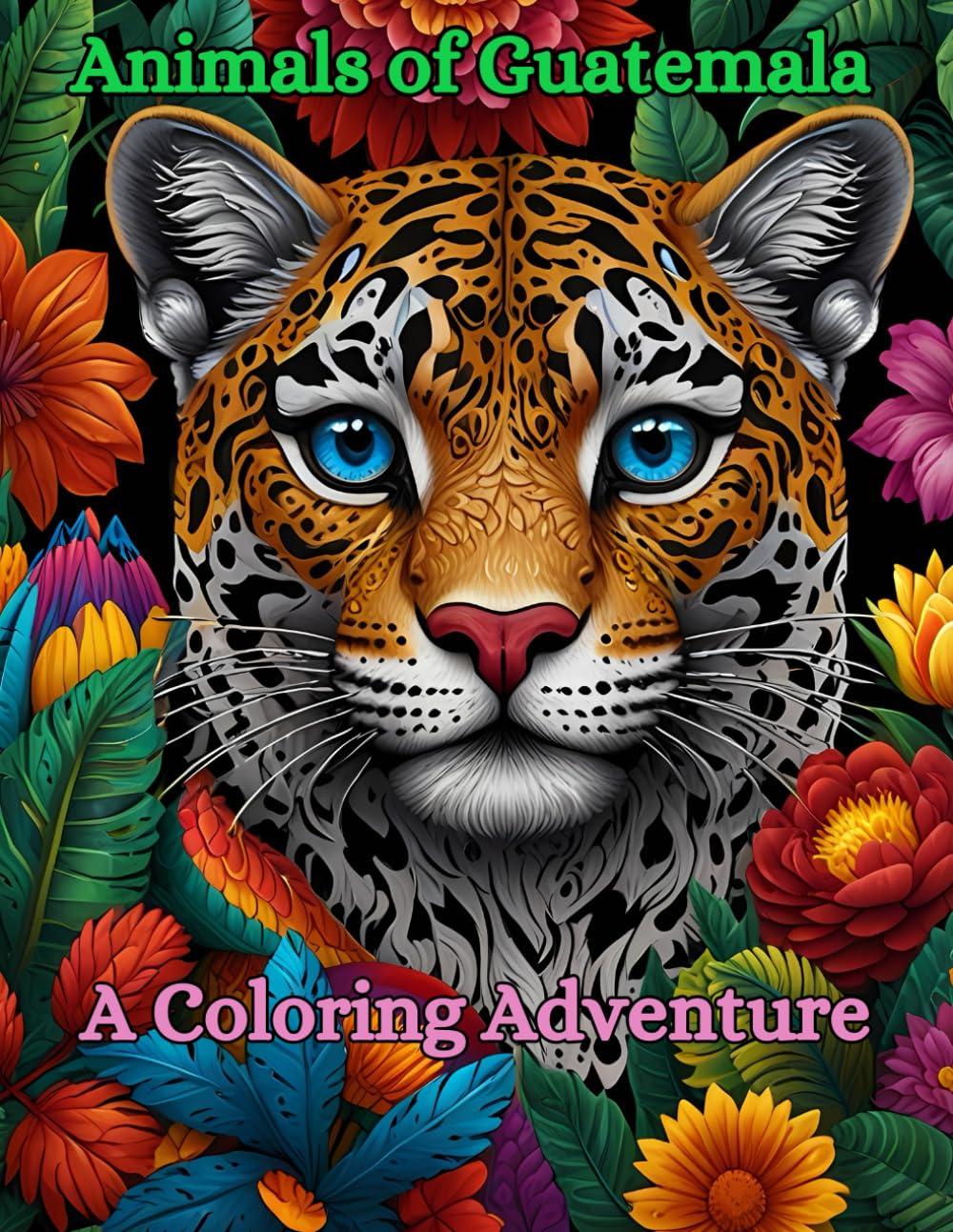 Animals of Guatemala: A Coloring Adventure