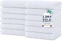 Vista 44 de DAN RIVER Paquete de 6 toallas de mano de alta calidad (16 x 28 pulgadas), 100% algodón, ultra suaves, ligeras, altamente absorbentes, para baño