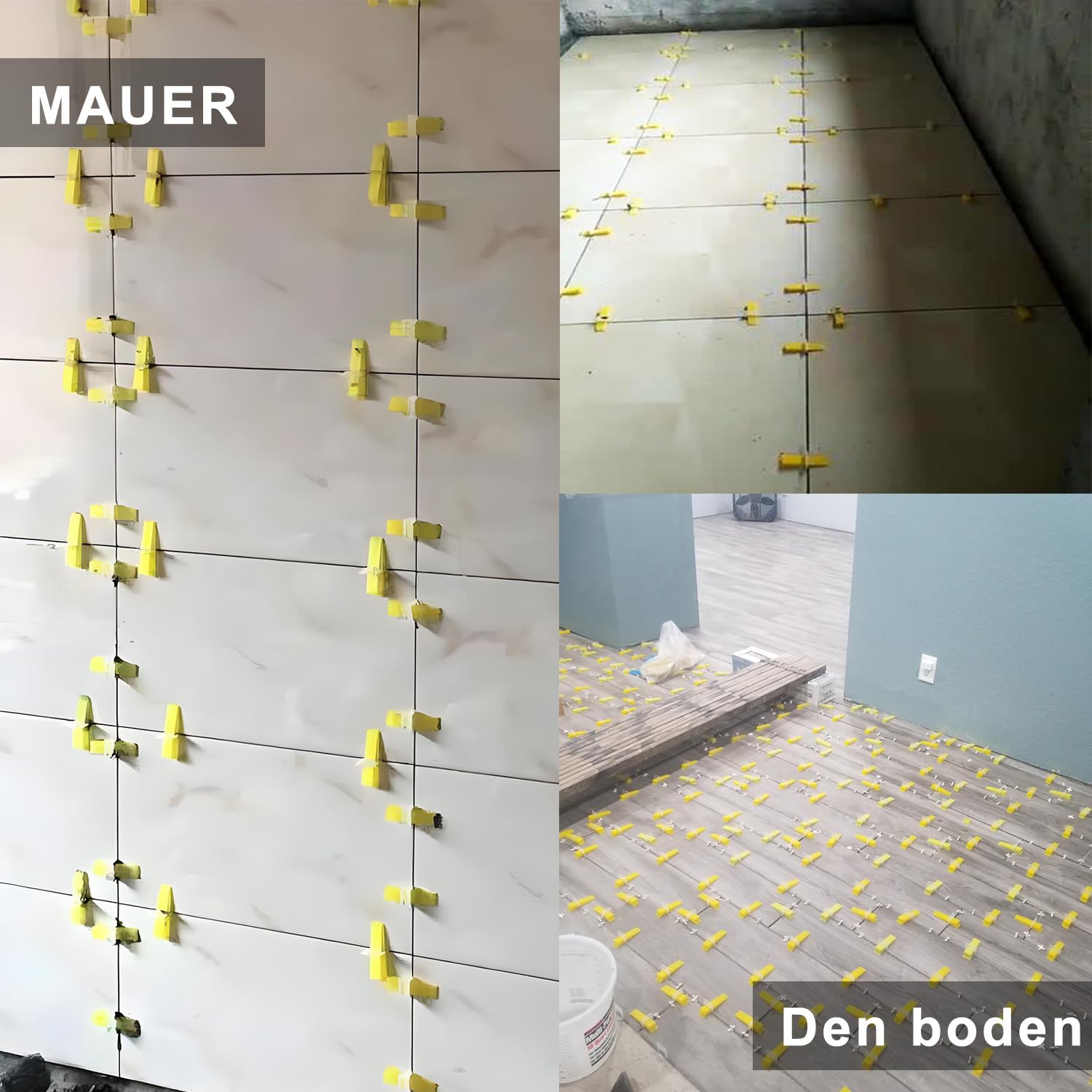 Sistema de nivelación de azulejos de 1,0 mm, 2500 unidades, herramienta para alicates, accesorios de azulejos, lengüetas para azulejos, espaciadores, herramientas para colocación de piedras