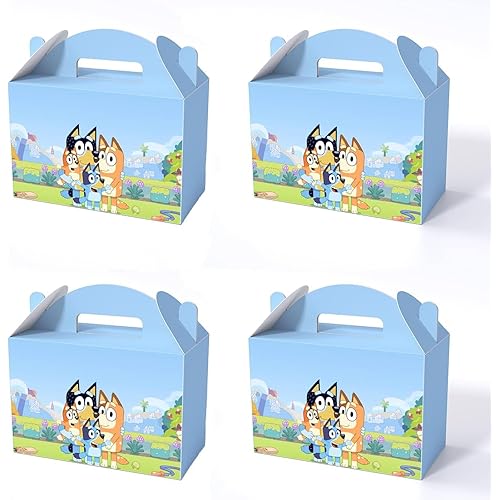 10PCS Blueys Party Gift Bags - Candy Bags for Kids Blueys Birthday Party Supplies