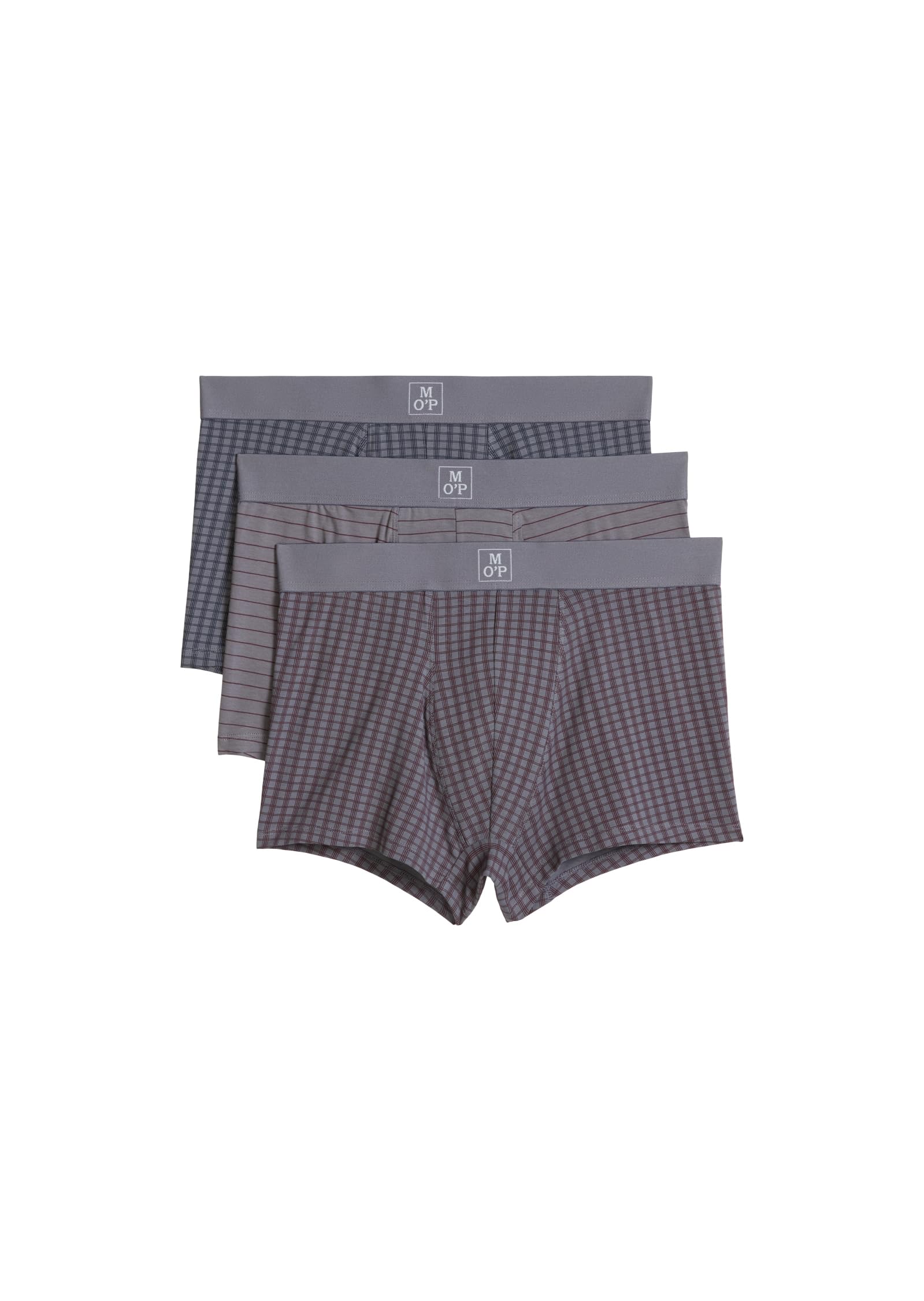 Marc O'Polo Herren Essentials Trunk 3p Boxershorts (3er Pack)