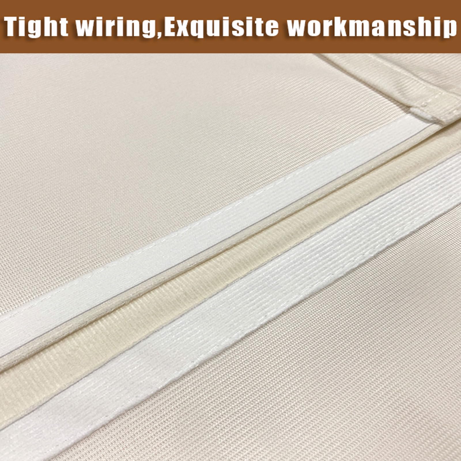 Couverture TV Anti-poussière,Cache-poussière pour Téléviseur D'intérieur,Couverture de Télévision Housse d'Écran Protection,Élastique,Lavable,Respirant,for TV de 24 à 65 Pouces