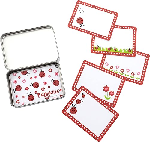 Miniatura 8 de Funkins - Fiambrera escolar para niños, divertidas tarjetas para inspiración, motivación, afirmaciones positivas y amor de padres a niños, sin