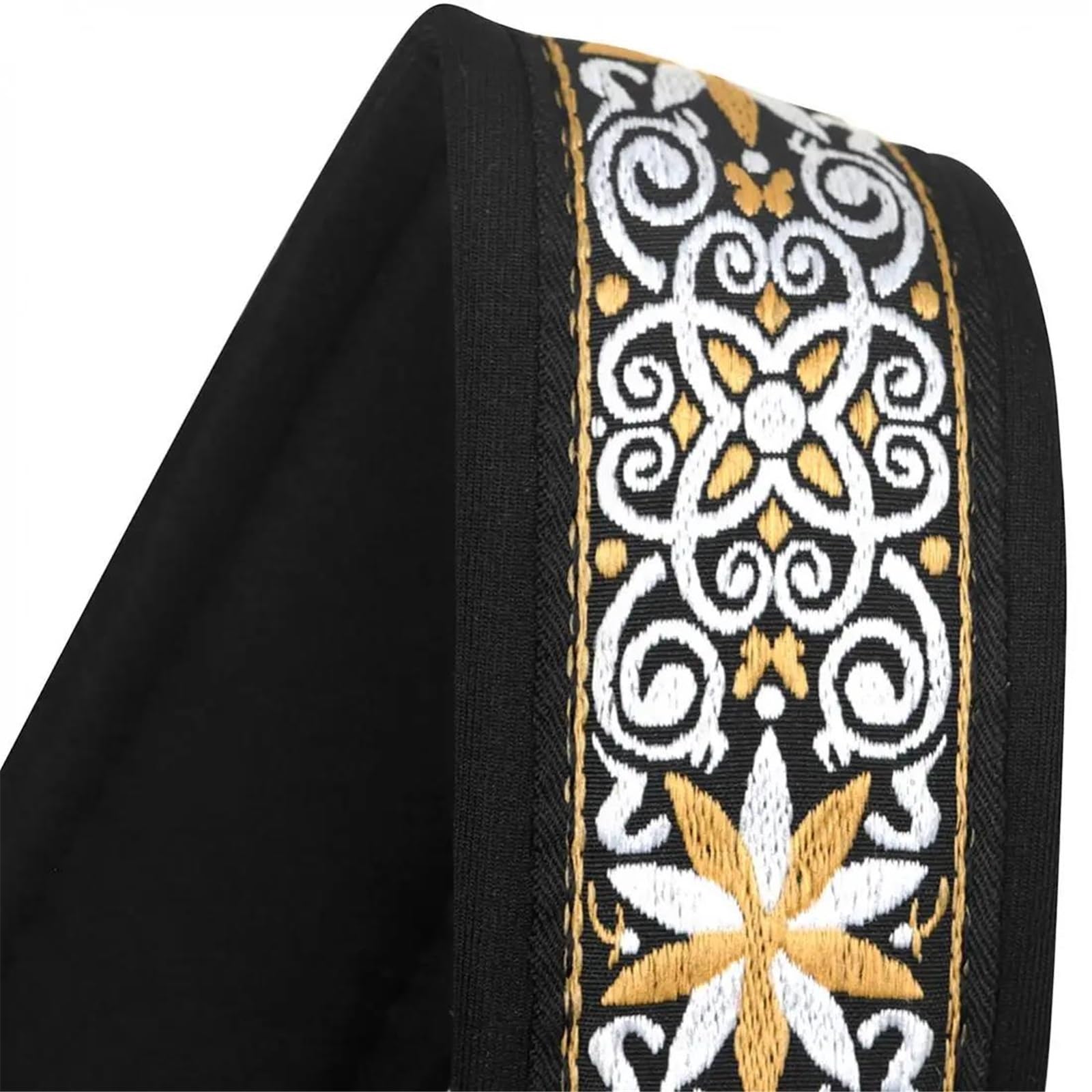Tracolla Regolabile Per Sassofono Con Fiori Ricamati In Cotone Imbottito E Addensato Per Sassofono Soprano/alto/tenore Principianti accessori per sassofono
