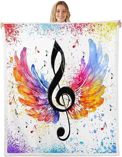 Miniatura 31 de Manfei Fairy Girl Throw Blanket Yellow Sunflower Moon Fuzzy Blanket for Kids Princess Room Decor, Flower Girl Blanket for Bed Couch Sofa, Soft and