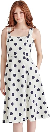 Steve Madden Apparel Dolly Dress, White, 4