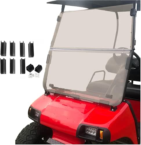 ECOTRIC Tinted Windshield Compatible with 2000.5 to Current Club Car