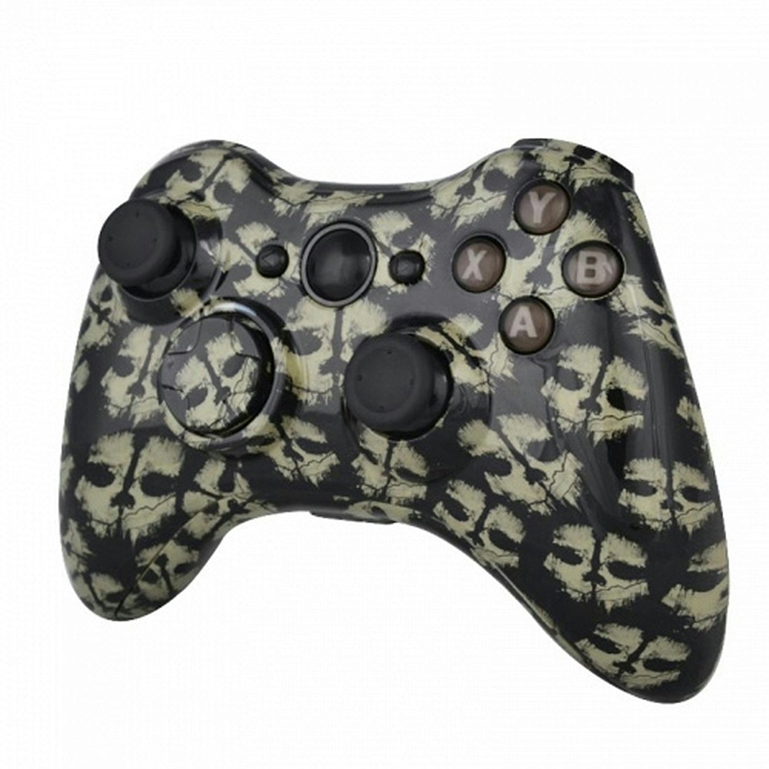 ModFreakz® Shell/button Kit Hydro Dipped Collection Grey Ghosts (NOT A CONTROLLER, For Xbox 360 Controllers)