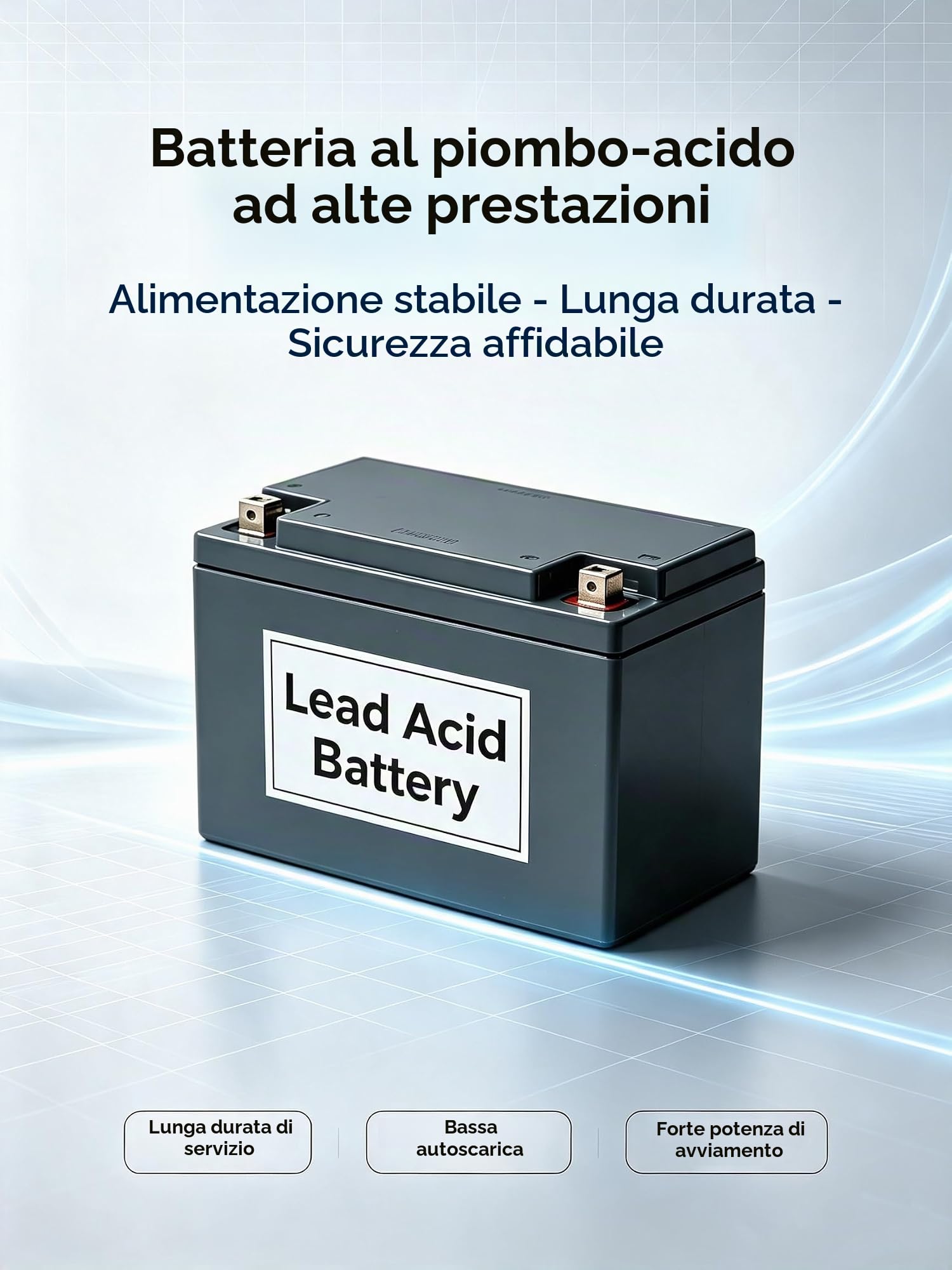 Leisure Batteria, Batteria Lifepo4, batteria al litio ferro fosfato, S1