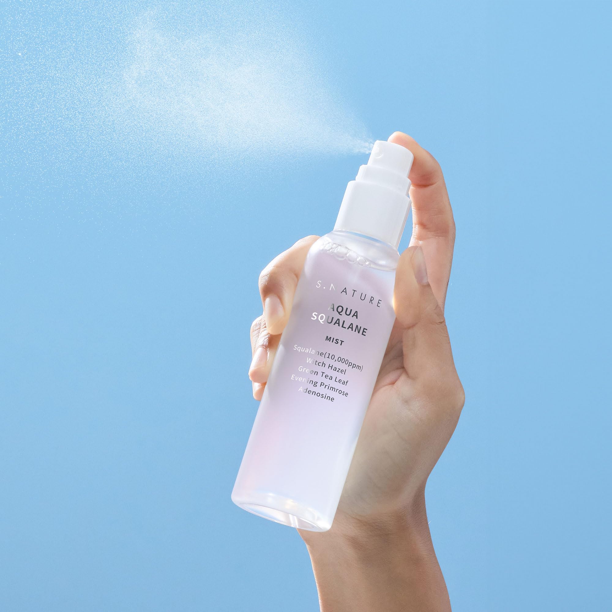 Amazon.com: S.NATURE AQUA SQUALANE MIST, Vegan, Face Spray, Light