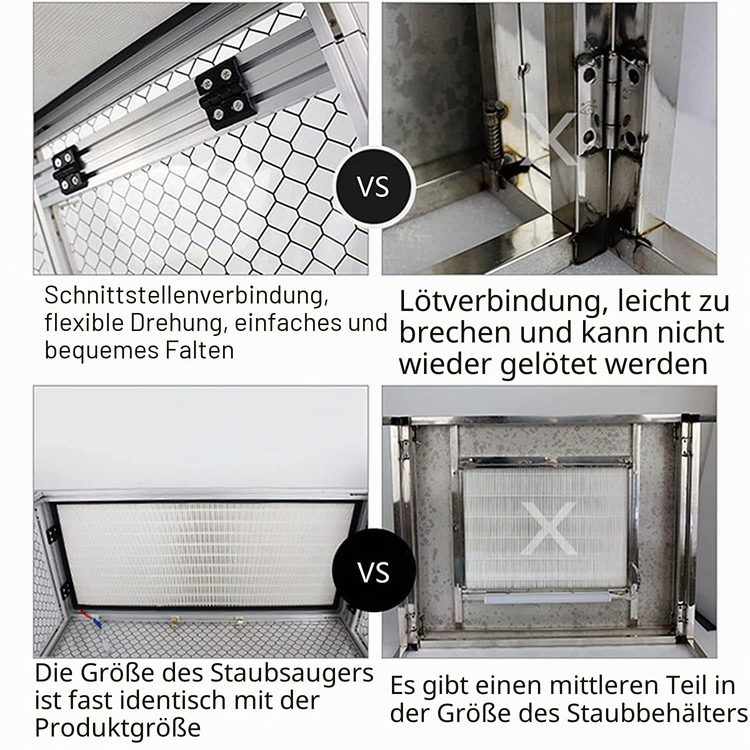 Laminar Flow Hood Fan Filter Unit Reinraum FFU mit HEPA-Filter Reinheitsklasse 100 für die Telefonreparatur im Labor