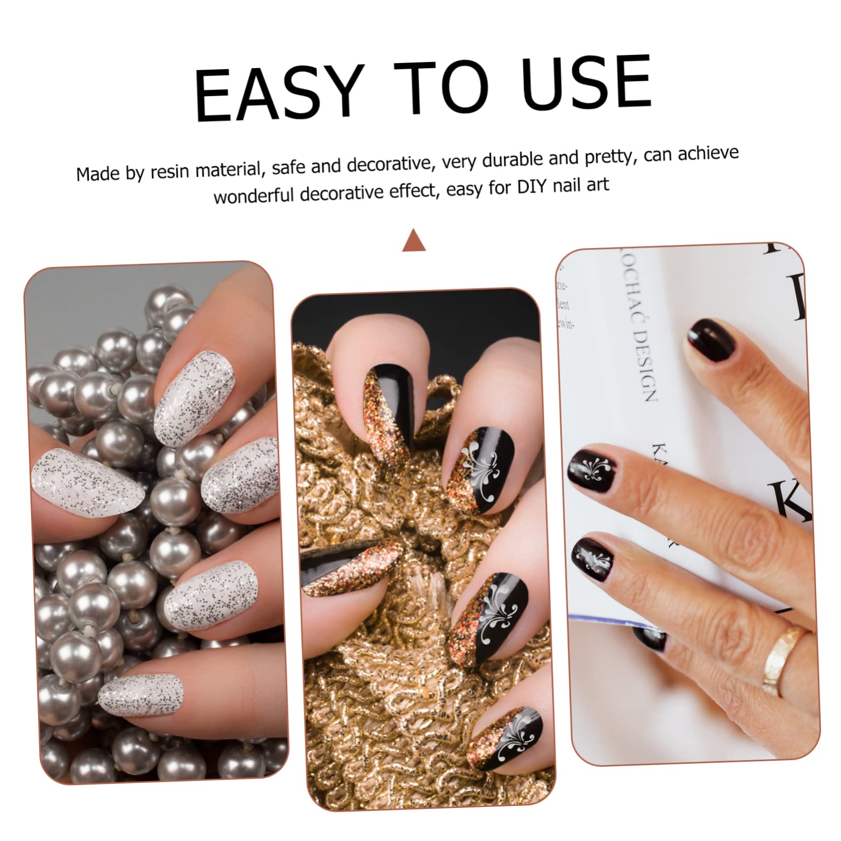 FRCOLOR hojas 5D pegatinas de uñas pegatinas decorativas pegatinas de uñas para arte de uñas pegatinas para uñas pegatinas autoadhesivas para uñas pegatinas para uñas pegatinas blancas