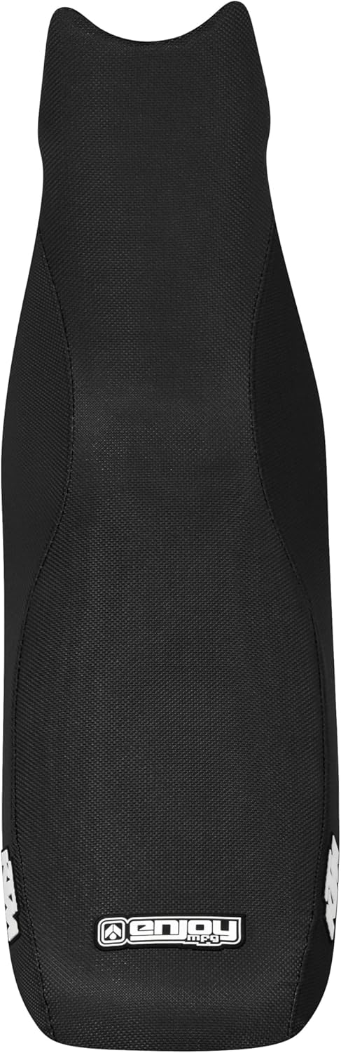 Enjoy Mfg Seat Cover - Compatible with KTM 2000-2005 400 640 LC4 E (Standard) Logo #326 (All Black Standard)